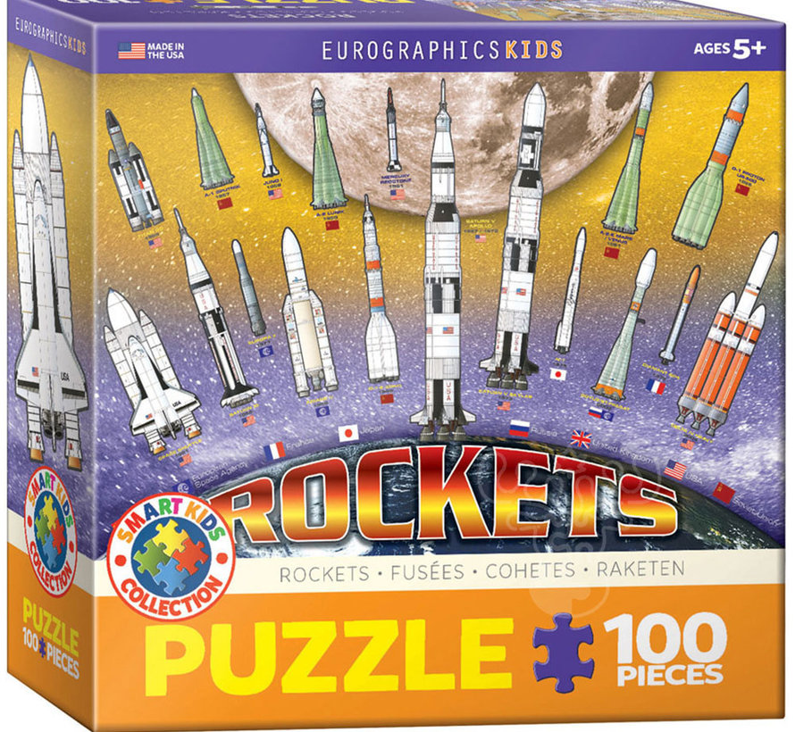 Eurographics Rockets Puzzle 100pcs