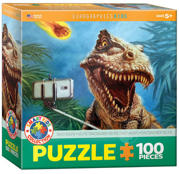 Eurographics Eurographics Dinosaur Selfie Puzzle 100pcs