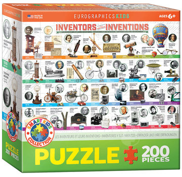 Eurographics Eurographics Inventors and their Inventions Puzzle 200pcs