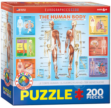 Eurographics Eurographics The Human Body Puzzle 200pcs