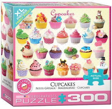 Eurographics Eurographics Cupcakes XL Family Puzzle 300pcs