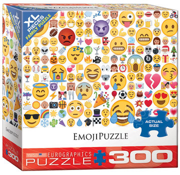 Eurographics Eurographics Emojipuzzle - What's Your Mood? Family Puzzle 300pcs