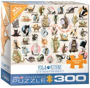 Eurographics Eurographics Yoga Kittens XL Family Puzzle 300pcs