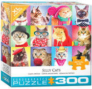 Eurographics Eurographics Silly Cats XL Family Puzzle 300 pcs