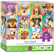 Eurographics Eurographics Silly Dogs XL Family Puzzle 300pcs
