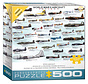 Eurographics WWII Aircraft Large Pieces Puzzle 500pcs