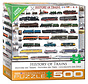 Eurographics History of Trains Large Pieces Puzzle 500pcs