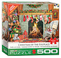Eurographics Normand: Christmas by the Fireplace Large Pieces Family Puzzle 500pcs