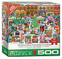 Eurographics Frost: Downtown Holiday Festival Large Pieces Family Puzzle 500pcs