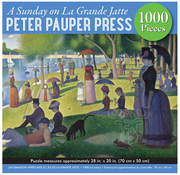 Peter Pauper Press Peter Pauper Press A Sunday on La Grande Jatte Puzzle 1000pcs