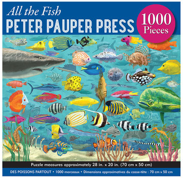 Peter Pauper Press Peter Pauper Press All the Fish Puzzle 1000pcs