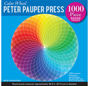 Peter Pauper Press Peter Pauper Press Color Wheel Round Puzzle 1000pcs