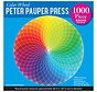 Peter Pauper Press Color Wheel Round Puzzle 1000pcs