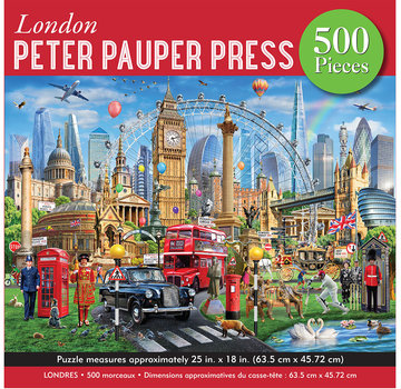 Peter Pauper Press Peter Pauper Press London Puzzle 500pcs