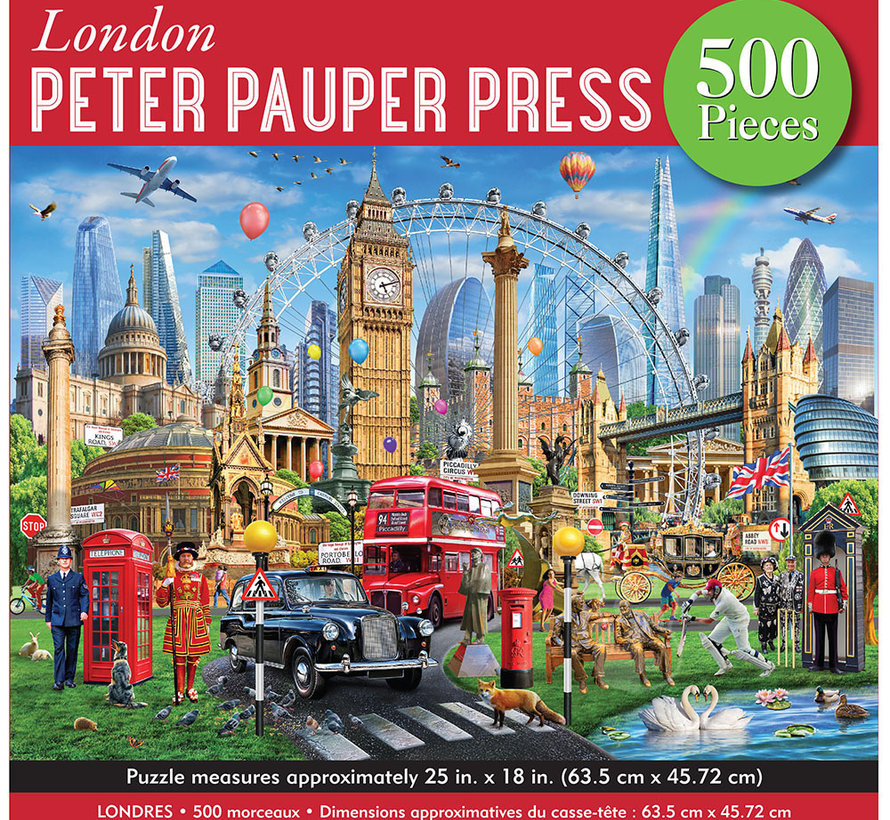 Peter Pauper Press London Puzzle 500pcs