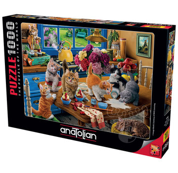 Anatolian Anatolian Kittens in the Kitchen Puzzle 1000pcs