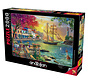 Anatolian Beautiful Sunset in the Town Puzzle 2000pcs