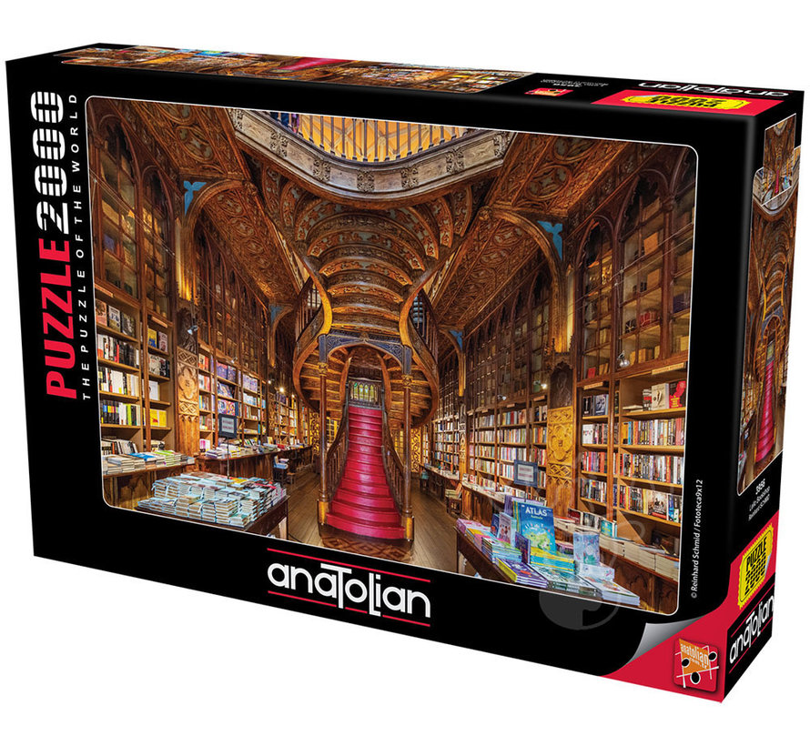 Anatolian Lello Bookshop Puzzle 2000pcs