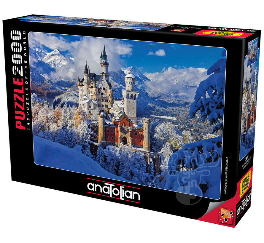 Anatolian Neuschwanstein Castle Puzzle 2000pcs