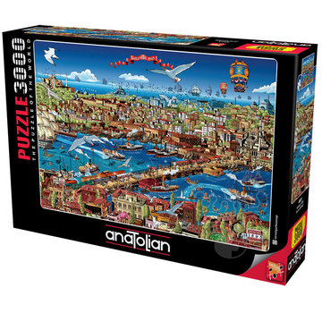 Anatolian Anatolian Istanbul 1895 Puzzle 3000pcs RETIRED