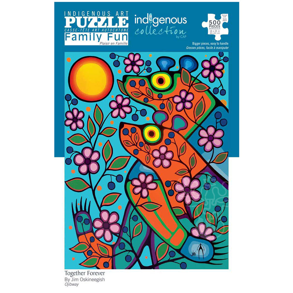 Indigenous Collection Together Forever Family Puzzle 500pcs Puzzles