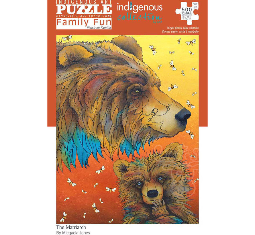 Indigenous Collection: The Matriarch Family Puzzle 500pcs