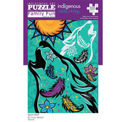 Canadian Art Prints Indigenous Collection: Spirit Wolf Family Puzzle 500pcs
