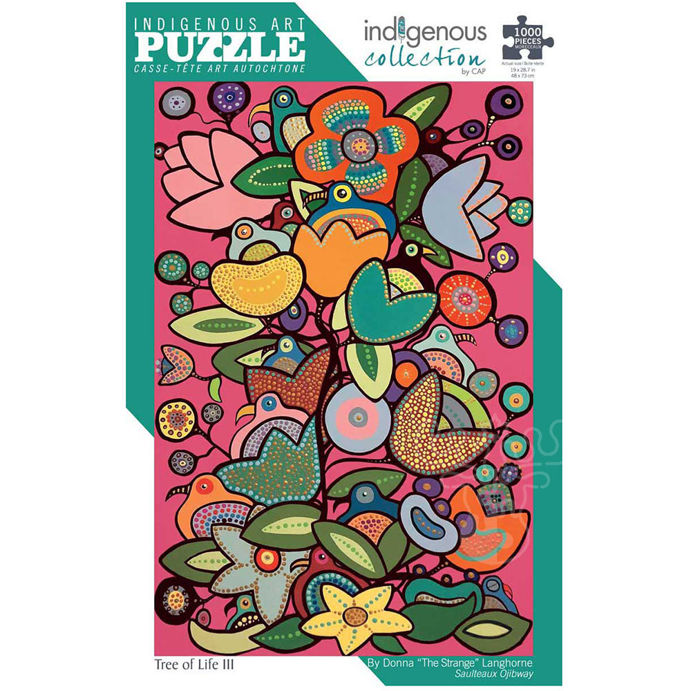 Indigenous Collection Tree of Life III Puzzle 1000pcs Puzzles Canada