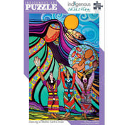 Canadian Art Prints Indigenous Collection: Dancing to Mother Earth's Drum Puzzle 1000pcs