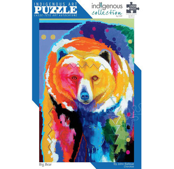 Canadian Art Prints Indigenous Collection: Big Bear Puzzle 1000pcs