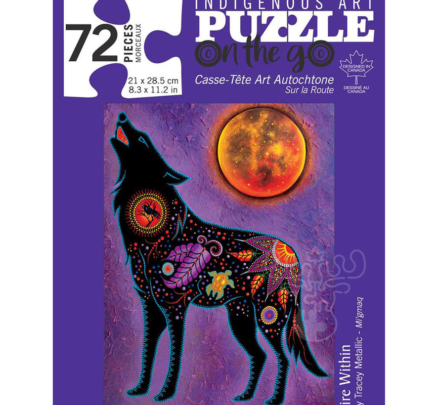 Indigenous Collection: Fire Within Puzzle 72pcs