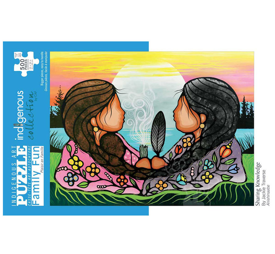Indigenous Collection: Sharing Knowledge Family Puzzle 500pcs