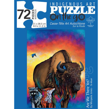 Canadian Art Prints Indigenous Collection: Are We There Yet? Puzzle 72pcs