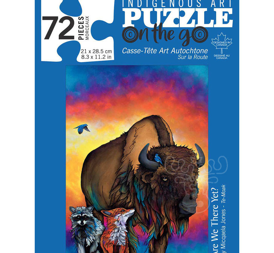 Indigenous Collection: Are We There Yet? Puzzle 72pcs