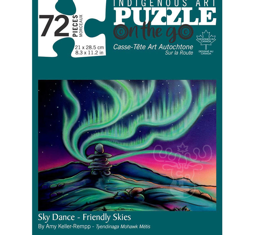 Indigenous Collection: Sky Dance - Friendly Skies Puzzle 72pcs