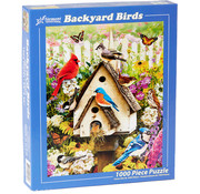 Vermont Christmas Company FINAL SALE Vermont Christmas Co. Backyard Birds Puzzle 1000pcs