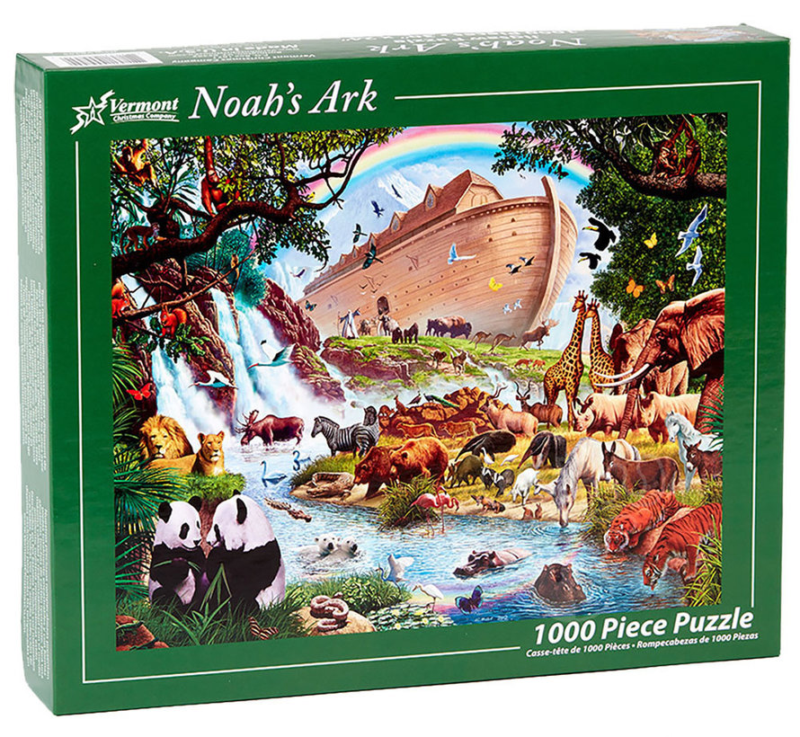 Vermont Christmas Co. Noah's Ark Puzzle 1000pcs