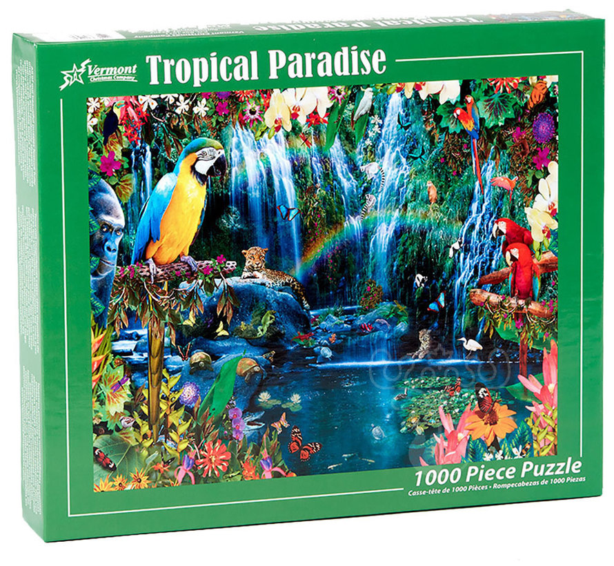 Vermont Christmas Co. Tropical Paradise Puzzle 1000pcs