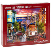 Vermont Christmas Company FINAL SALE Vermont Christmas Co. San Francisco Trolley Puzzle 1000pcs