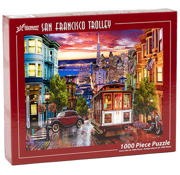 Vermont Christmas Company FINAL SALE Vermont Christmas Co. San Francisco Trolley Puzzle 1000pcs