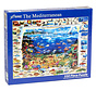 FINAL SALE Vermont Christmas Co. The Mediterranean Puzzle 550pcs