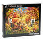Vermont Christmas Co. Autumn Foxes Puzzle 550pcs