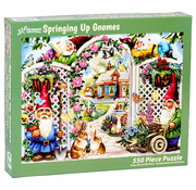 Vermont Christmas Company FINAL SALE Vermont Christmas Co. Springing Up Gnomes Puzzle 550pcs