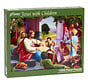 FINAL SALE Vermont Christmas Co. Jesus with Children Puzzle 1000pcs