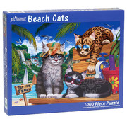 Vermont Christmas Company Vermont Christmas Co. Beach Cats Puzzle 1000pcs