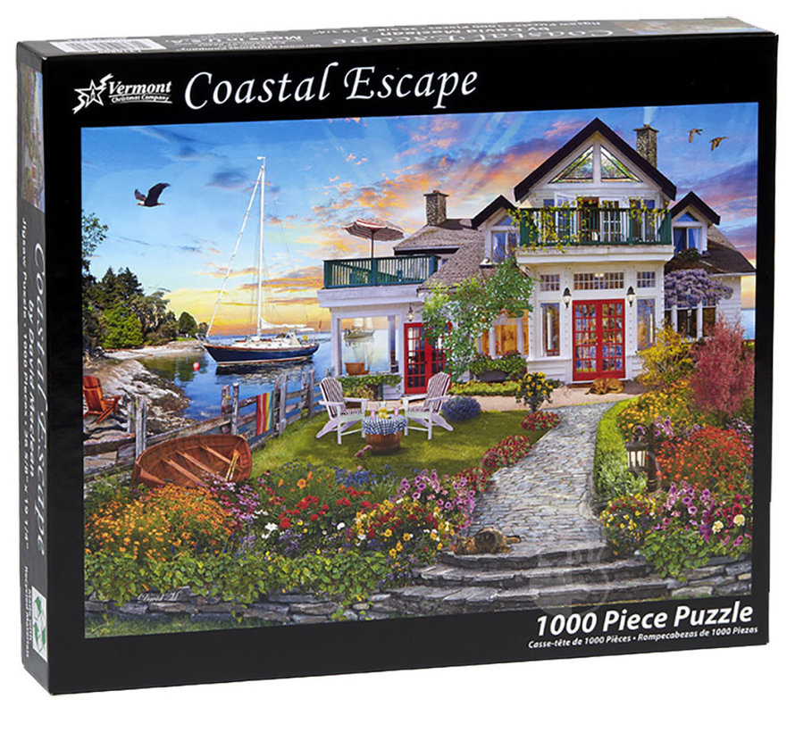 Vermont Christmas Co. Coastal Escape Puzzle 1000pcs