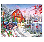 Vermont Christmas Co. Christmas Skaters Puzzle 1000pcs