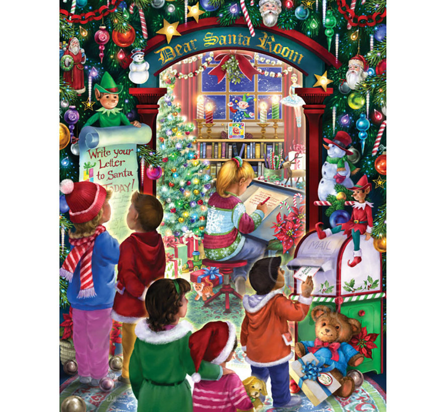 Vermont Christmas Co. Letters to Santa Puzzle 550pcs