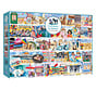 Gibsons Deckchairs and Donkeys Puzzle 1000pcs