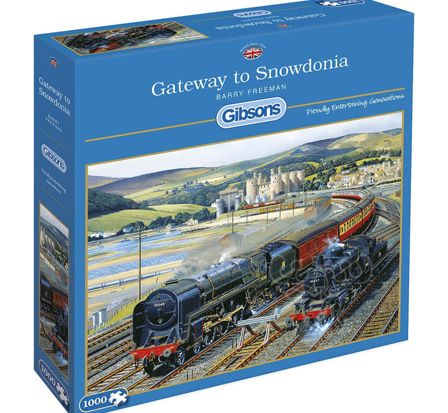 Gibsons Gateway to Snowdonia Puzzle 1000pcs